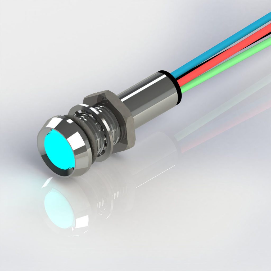 525 Series Multicolour Sealed LED Panel Indicator